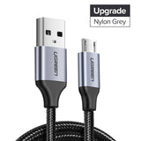 Ugreen Micro USB Cable 2.4A Nylon Fast Charge USB Data Cable