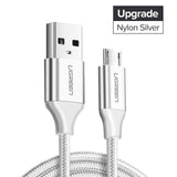 Ugreen Micro USB Cable 2.4A Nylon Fast Charge USB Data Cable